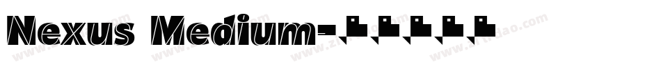 Nexus Medium字体转换